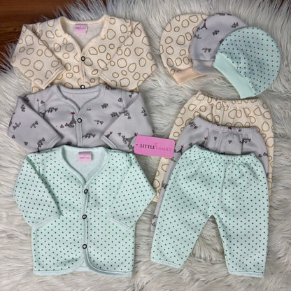 Premium 3-Piece Fleece Outfit Set – Pack of 3