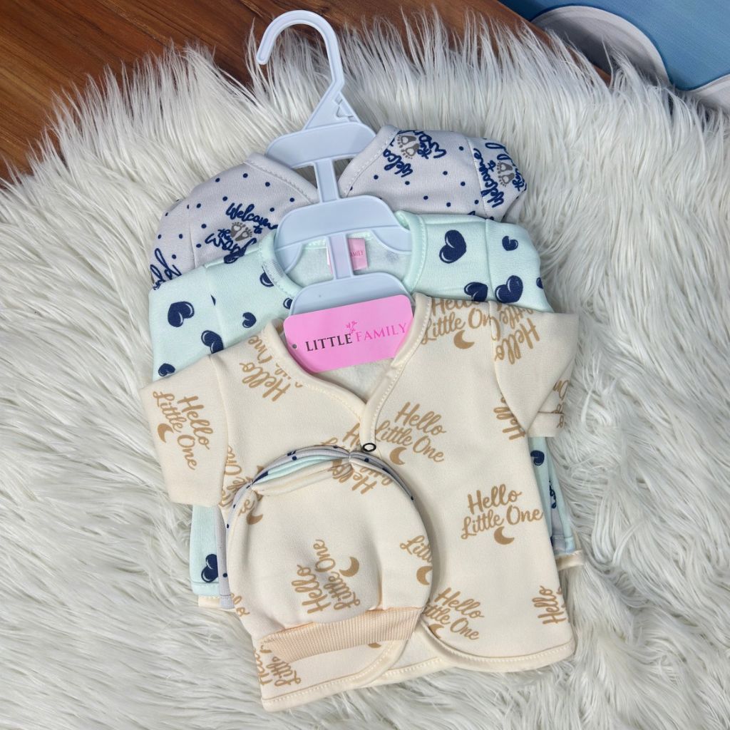 Premium 3-Piece Fleece Outfit Set – Pack of 3