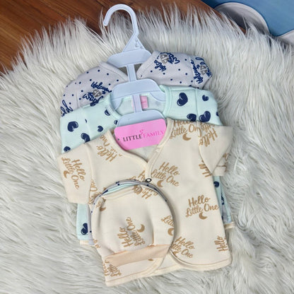 Premium 3-Piece Fleece Outfit Set – Pack of 3