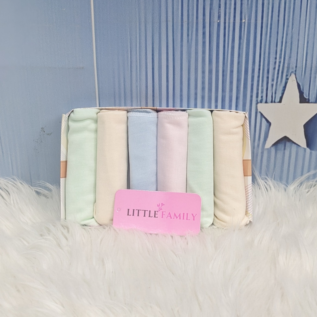 Premium Baby Face Towels – Set of 6 | Box Packing