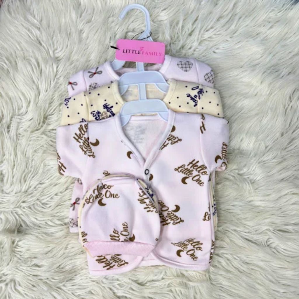 Premium 3-Piece Fleece Outfit Set – Pack of 3