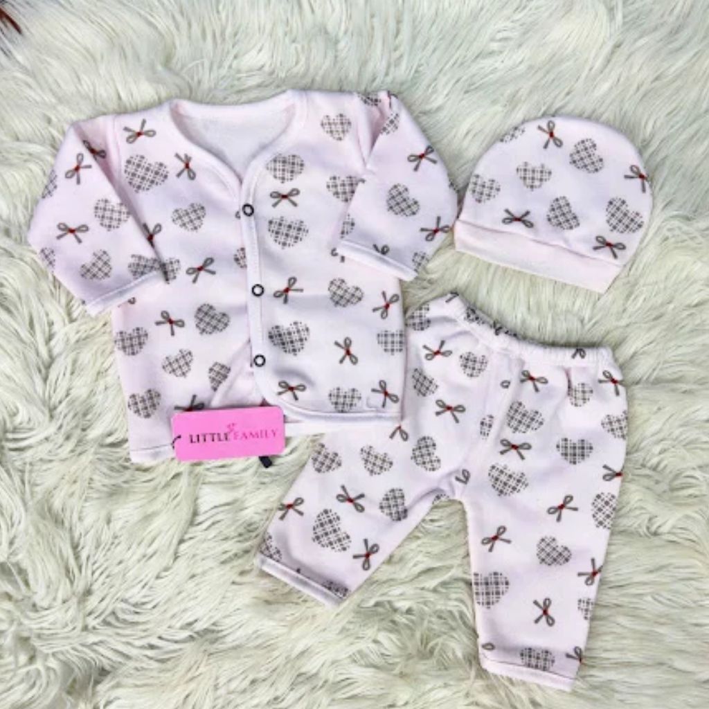 Premium 3-Piece Fleece Outfit Set – Pack of 3