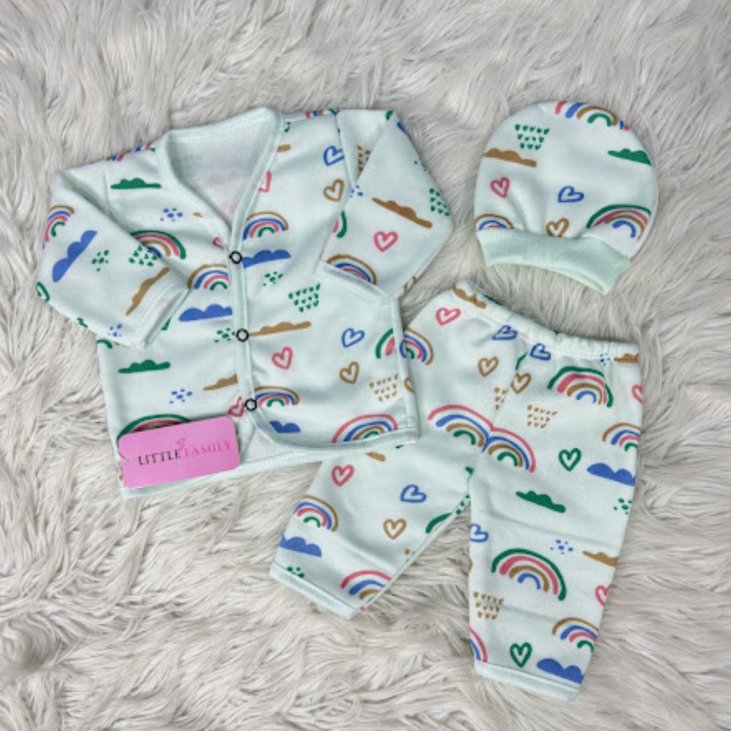 Premium 3-Piece Fleece Outfit Set – Pack of 3