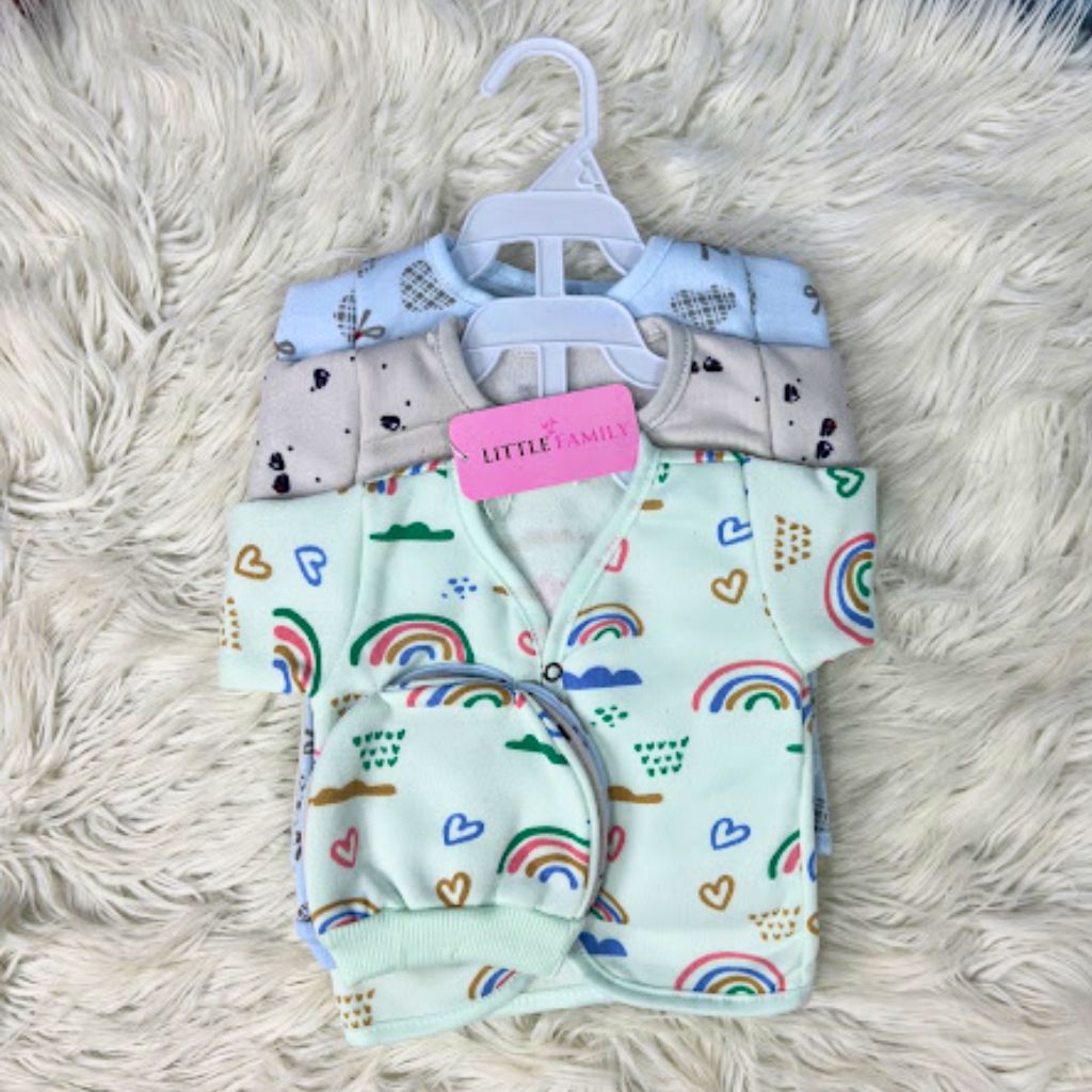 Premium 3-Piece Fleece Outfit Set – Pack of 3