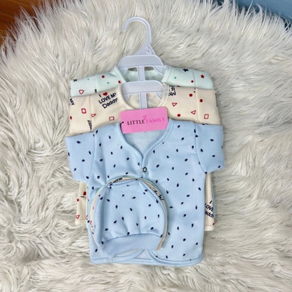 Premium 3-Piece Fleece Outfit Set – Pack of 3