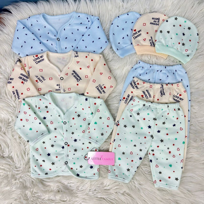 Premium 3-Piece Fleece Outfit Set – Pack of 3
