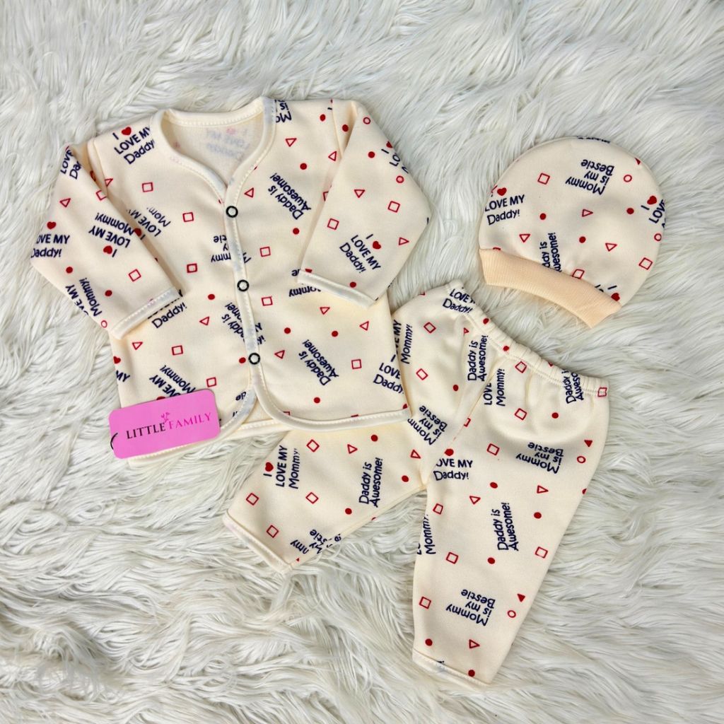Premium 3-Piece Fleece Outfit Set – Pack of 3