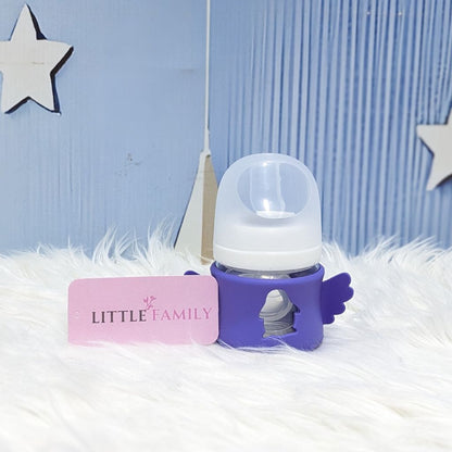 Premium Glass Baby Feeder 3 Oz | Angel Wings