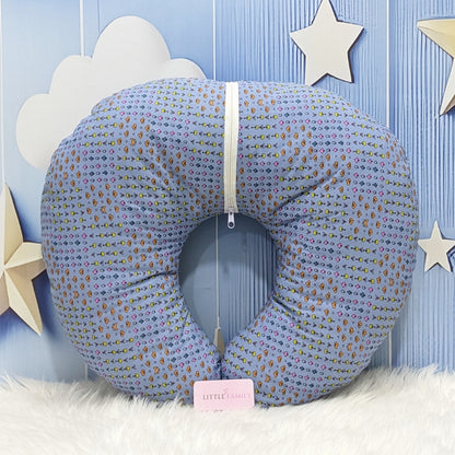 SoftNest Theme Baby Feeding Pillow – Ergonomic Support for Breastfeeding Moms