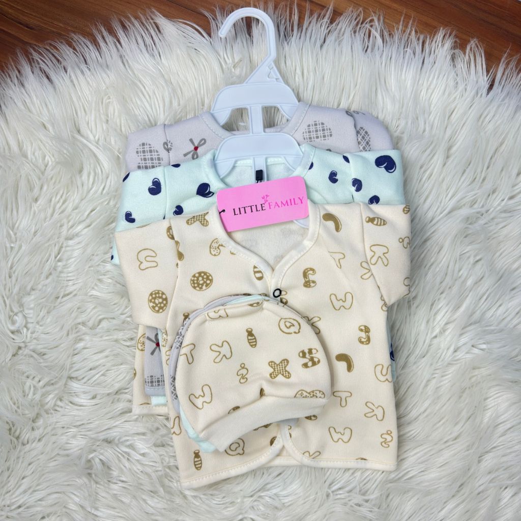 Premium 3-Piece Fleece Outfit Set – Pack of 3