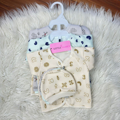 Premium 3-Piece Fleece Outfit Set – Pack of 3