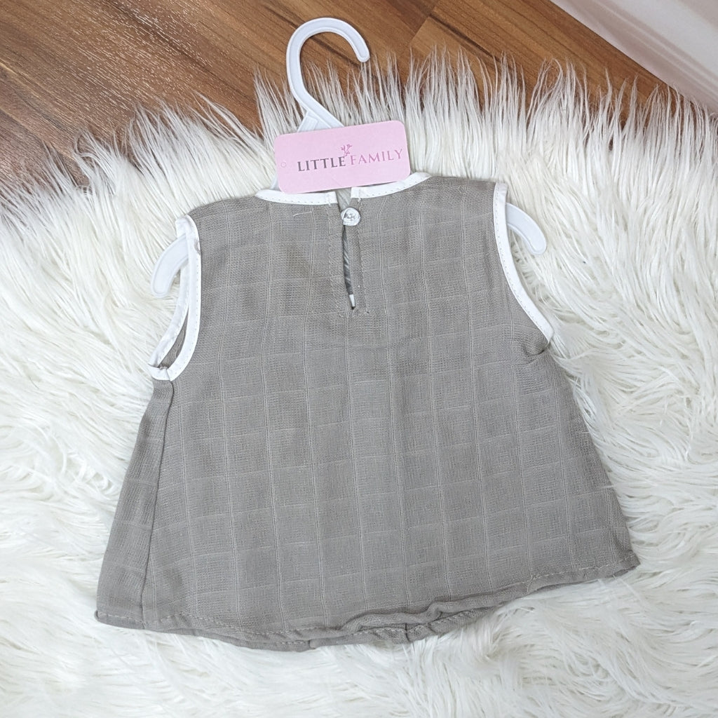 Premium Baby Frock Set with Nappy