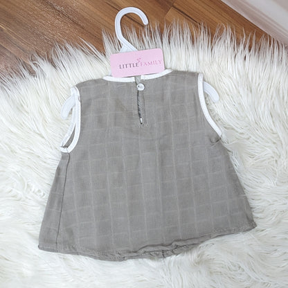 Premium Baby Frock Set with Nappy