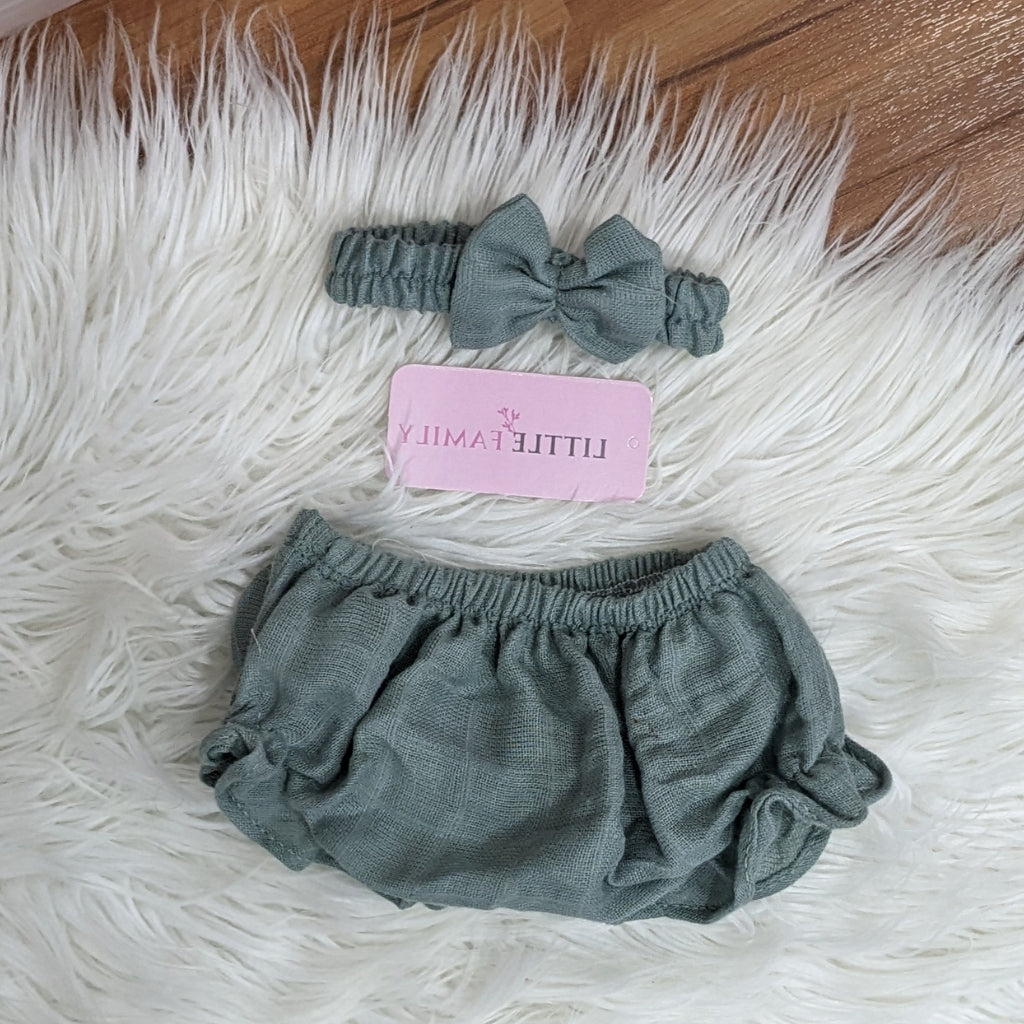 Premium Baby Frock Set with Nappy