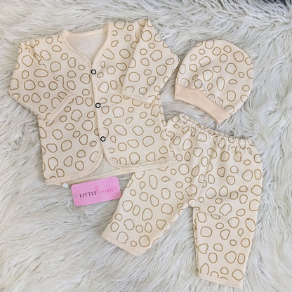 Premium 3-Piece Fleece Outfit Set – Pack of 3