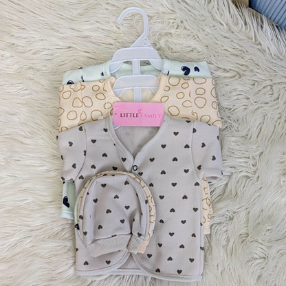 Premium 3-Piece Fleece Outfit Set – Pack of 3