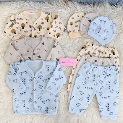 Premium 3-Piece Fleece Outfit Set – Pack of 3