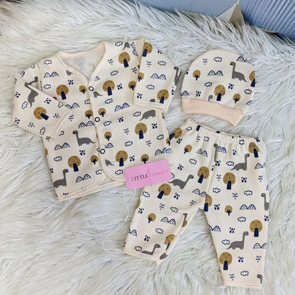 Premium 3-Piece Fleece Outfit Set – Pack of 3