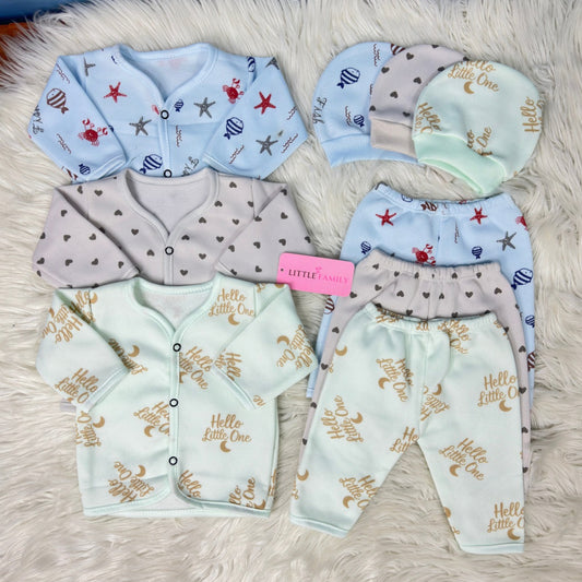 Premium 3-Piece Fleece Outfit Set – Pack of 3