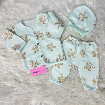 Premium 3-Piece Fleece Outfit Set – Pack of 3
