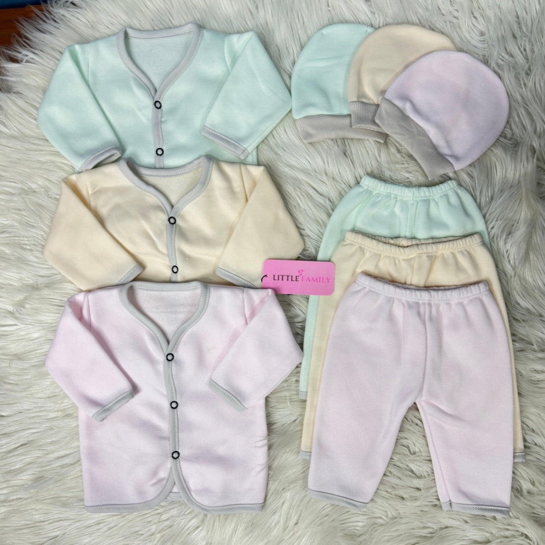 Premium 3-Piece Fleece Outfit Set – Pack of 3