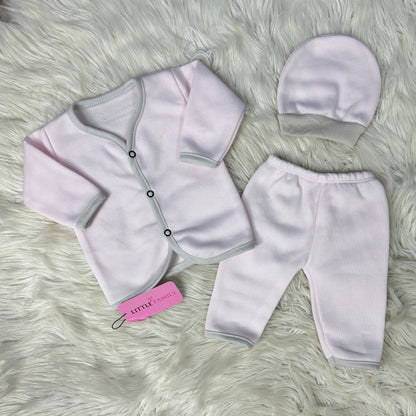 Premium 3-Piece Fleece Outfit Set – Pack of 3