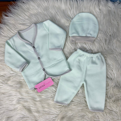 Premium 3-Piece Fleece Outfit Set – Pack of 3