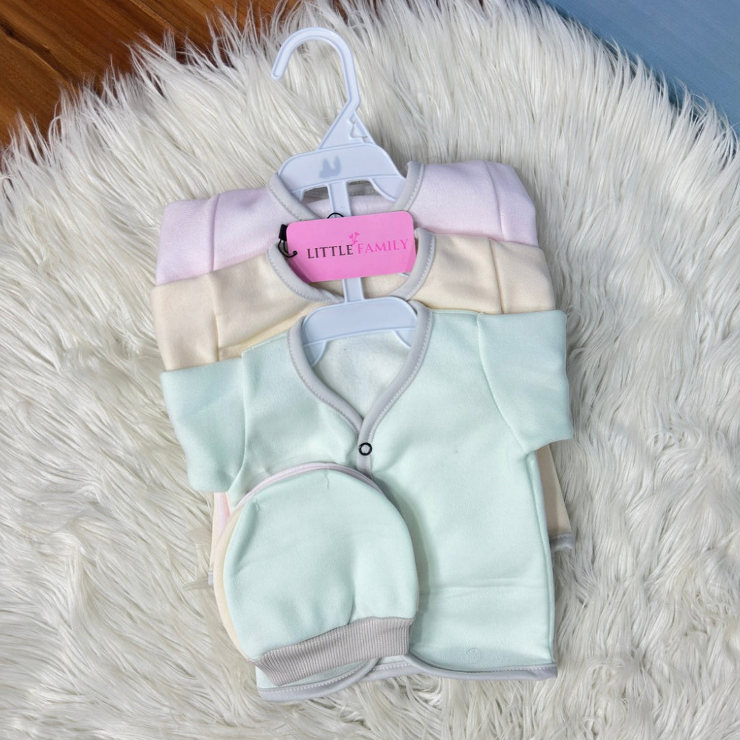 Premium 3-Piece Fleece Outfit Set – Pack of 3
