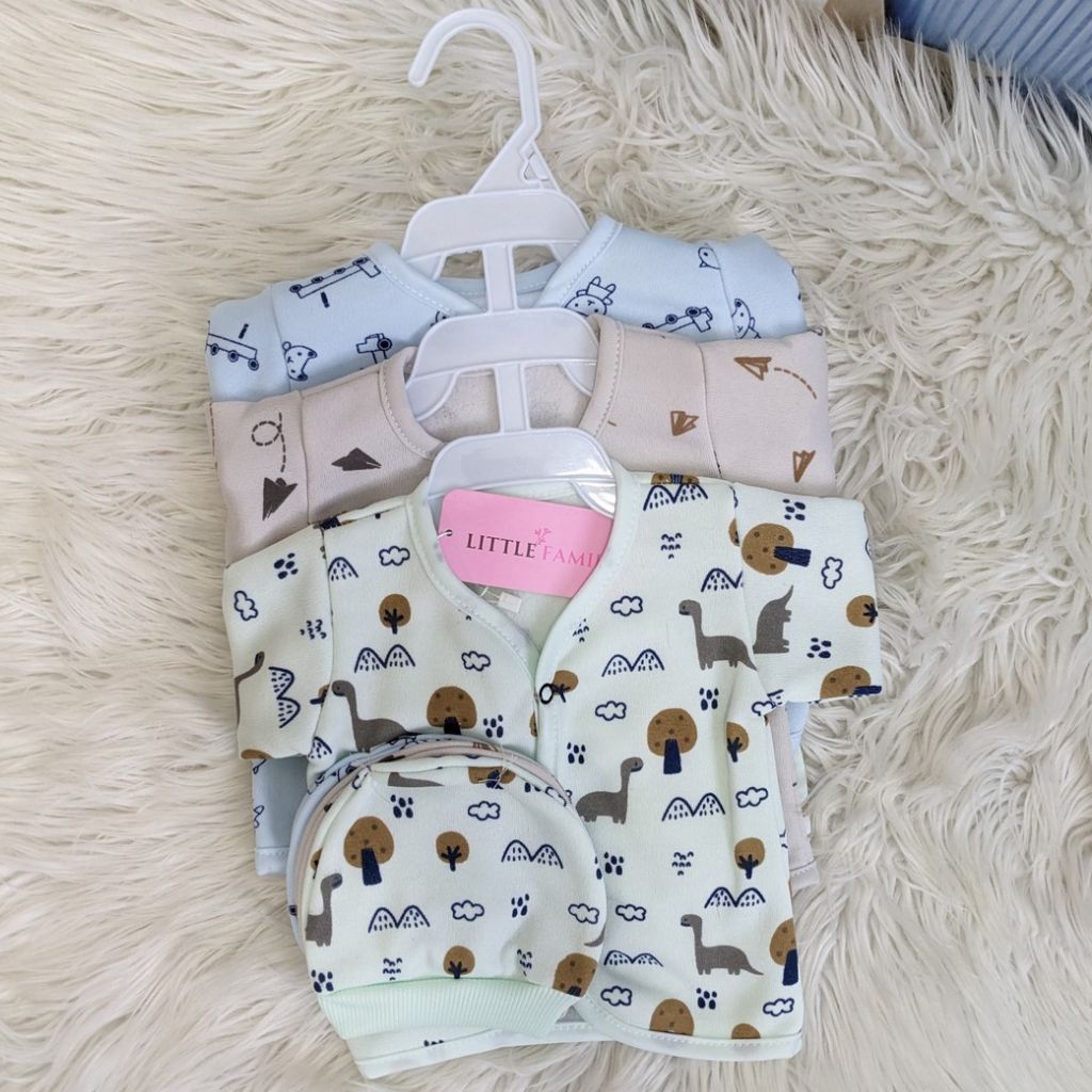 Premium 3-Piece Fleece Outfit Set – Pack of 3