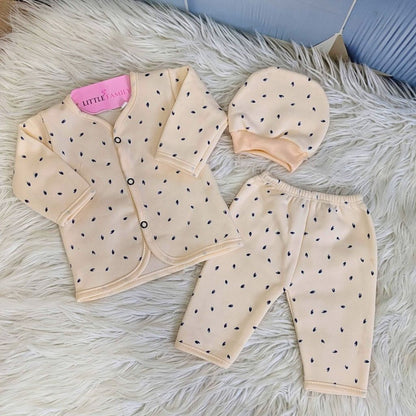 Premium 3-Piece Fleece Outfit Set – Pack of 3