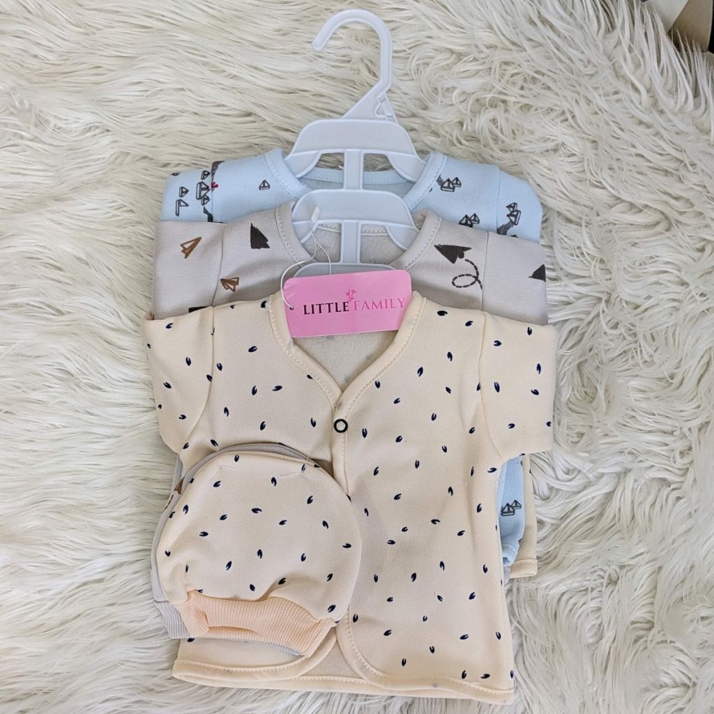 Premium 3-Piece Fleece Outfit Set – Pack of 3