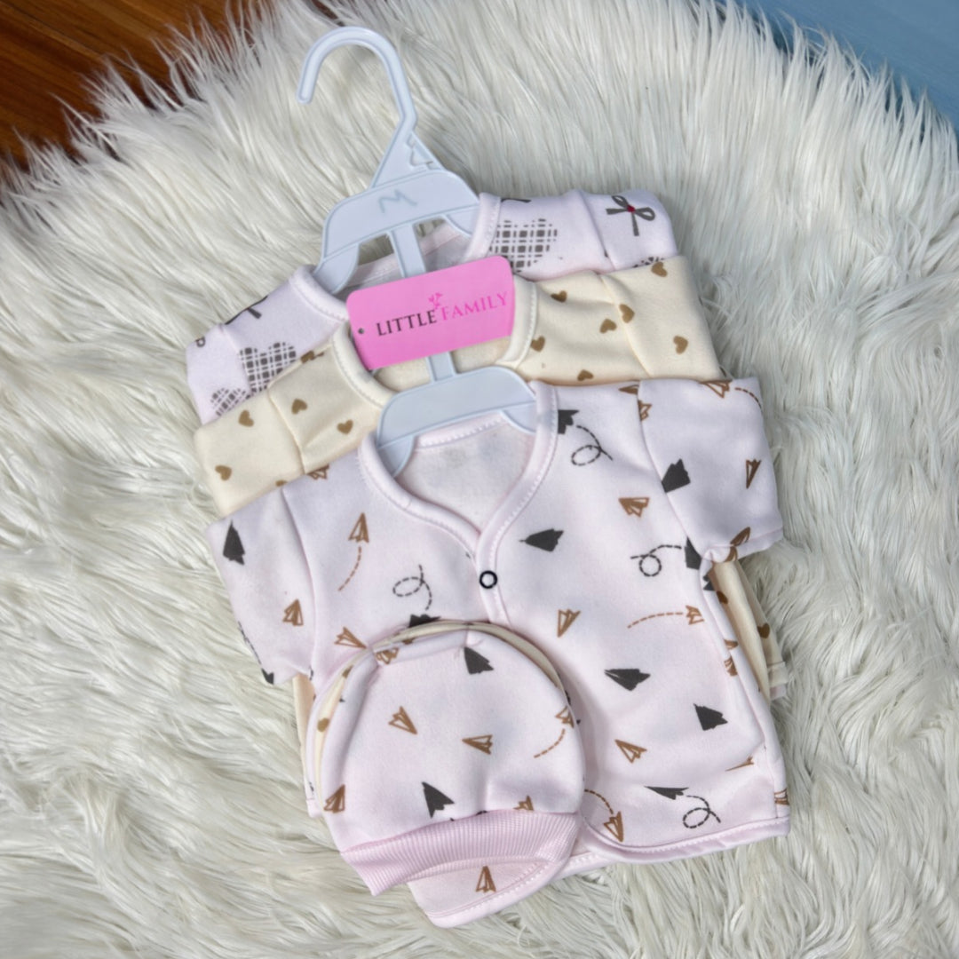Premium 3-Piece Fleece Outfit Set – Pack of 3