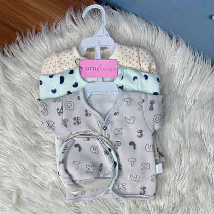 Premium 3-Piece Fleece Outfit Set – Pack of 3