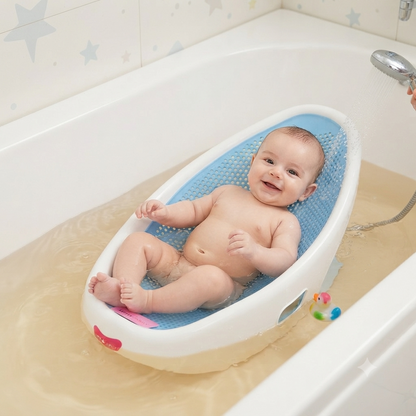Premium Baby Bath Support Seat | Anti-Slip Newborn Bath Bather