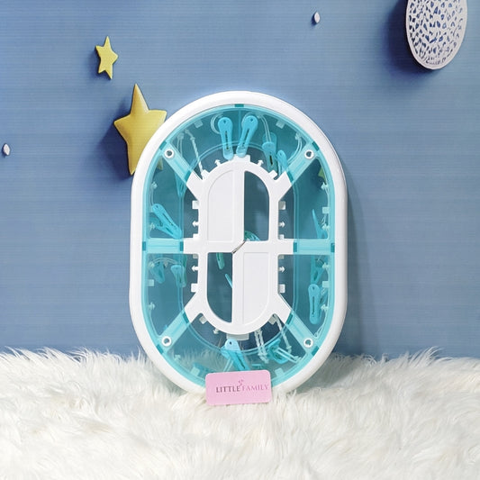 360° Rotating Baby Clothes Drying Hanger with Clips