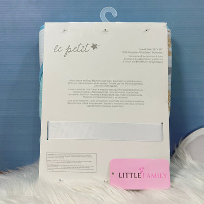Premium Baby Hooded Towel Set – "Bloom"
