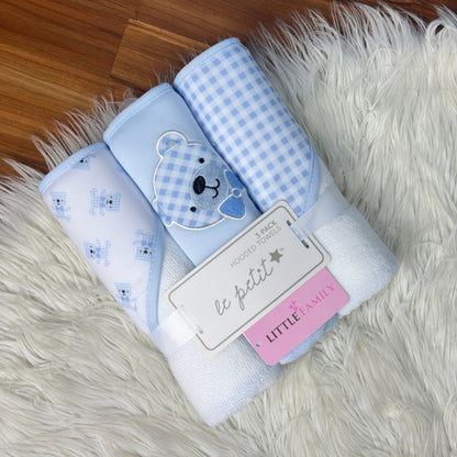 Premium Baby Hooded Towel Set – "Cuddle Bear"