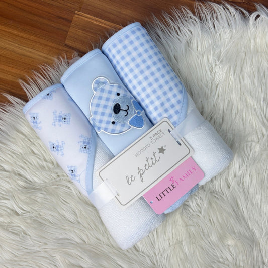 Premium Baby Hooded Towel Set – "Cuddle Bear"
