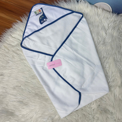 Premium Baby Hooded Towel Set – "Dino Royale"