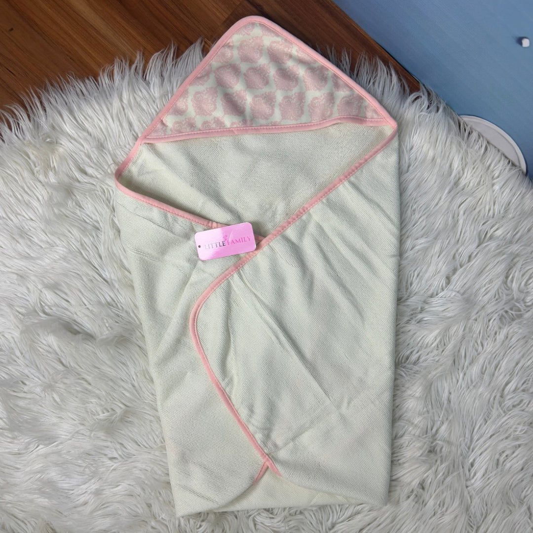 Premium Baby Hooded Towel Set – "Bloom"