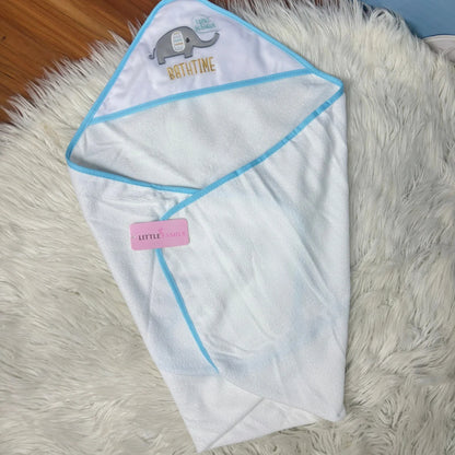 Premium Baby Hooded Towel Set – "Elephant"