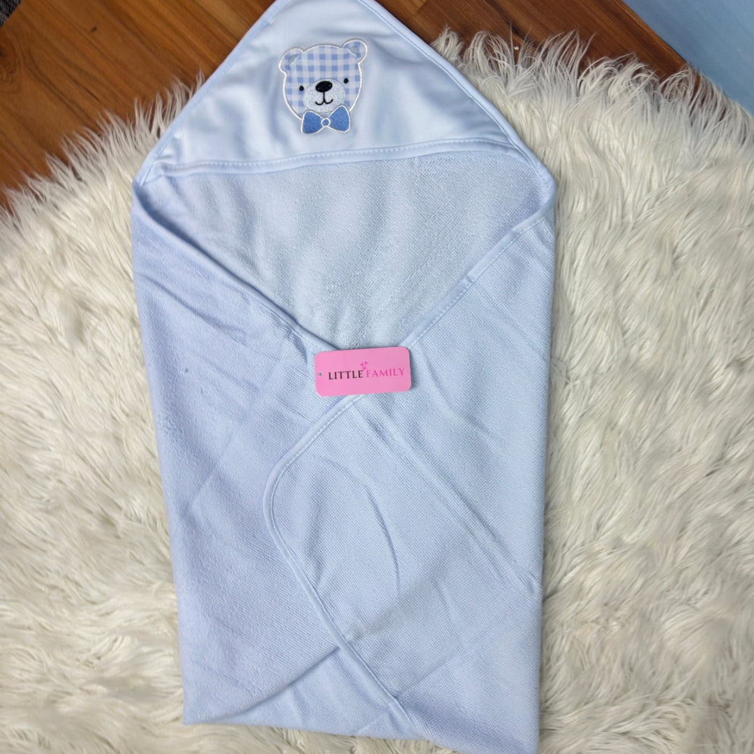 Premium Baby Hooded Towel Set – "Cuddle Bear"