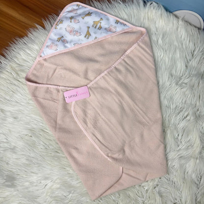 Premium Baby Hooded Towel Set – "Giraffe"