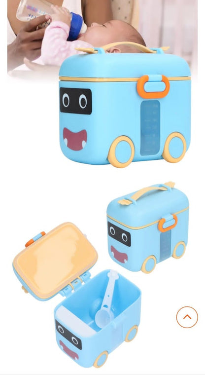 Car-Shaped Baby Milk Powder Container – Compact