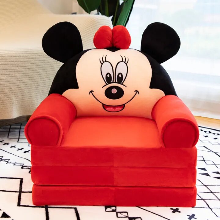 Mickey Mouse 3 layers Kids Folding Sofa Cum Bed