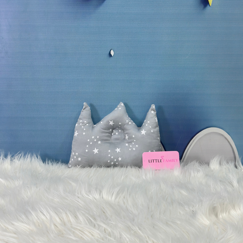 Starry Dreams Baby Bedding Set - 8 Pieces (Light Grey)