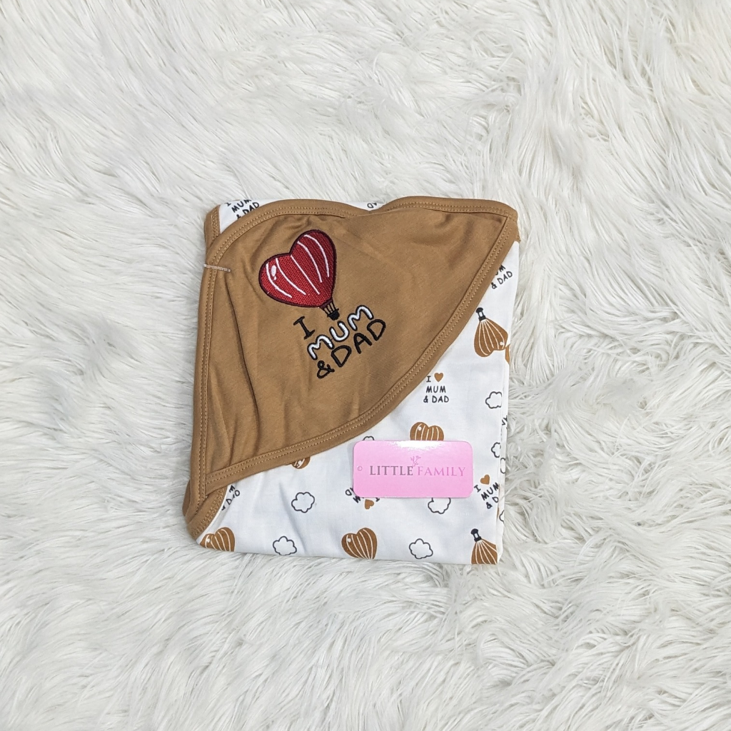 Premium Baby Hooded Wrapping Sheet | Little Love Balloon