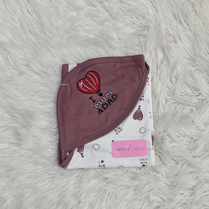 Premium Baby Hooded Wrapping Sheet | Little Love Balloon