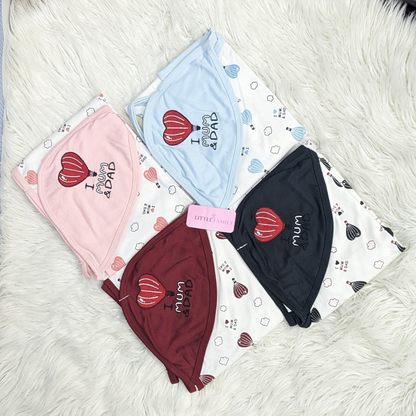 Premium Baby Hooded Wrapping Sheet | Little Love Balloon