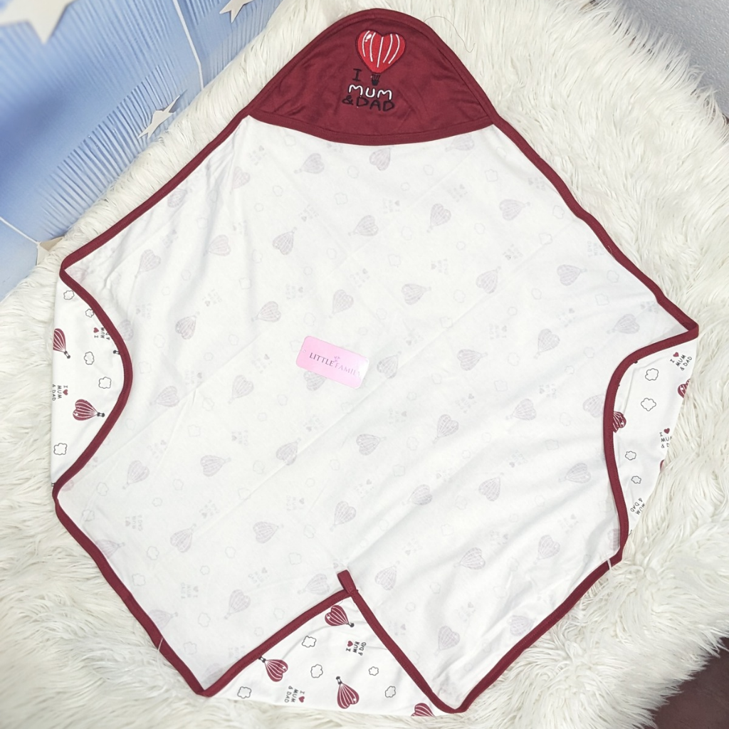 Premium Baby Hooded Wrapping Sheet | Little Love Balloon